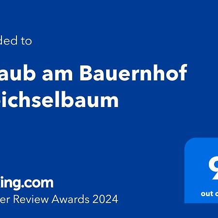 슐로스로세나우 Urlaub Am Bauernhof Weichselbaum 아파트 외부 사진